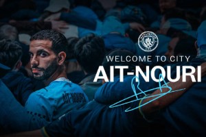 曼城官方：从狼队签下左后卫努里 双方签约至2030年