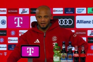 孔帕尼：要先实现德甲目标再继续前进 帕利尼亚已准备好提供帮助