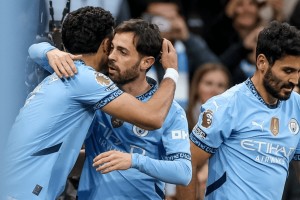 2-1绝杀！1-1绝平！疯狂一夜，曼城险胜，巴黎丢分，巴萨3连胜