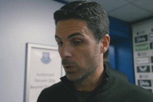 阿尔特塔：对埃弗顿没能拿到3分很失望，看了15遍那绝不是点球